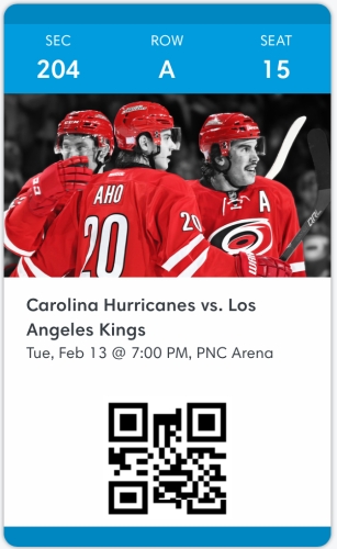 Carolina Hurricanes vs. Los Angeles Kings