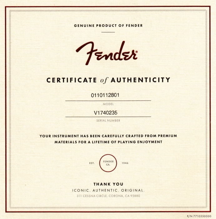 Fender American Original '50s Stratocaster