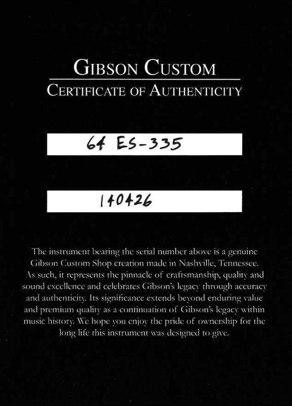 Gibson ES-335 Custom Patriot Sparkle
