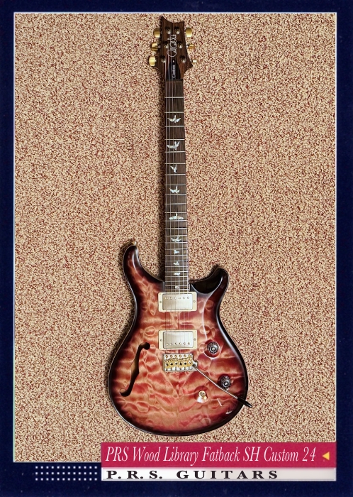 PRS Wood Library Fatback Semi-Hollow Custom 24