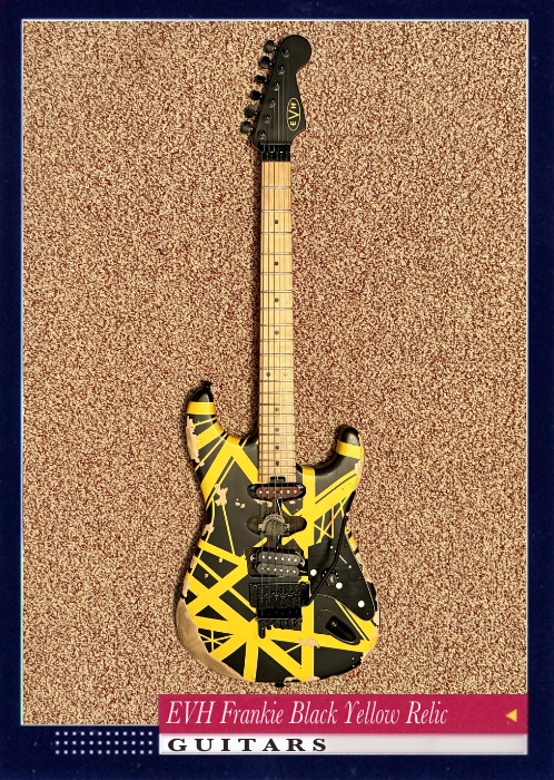 EVH Striped Series Frankie Relic "Bumblebee"