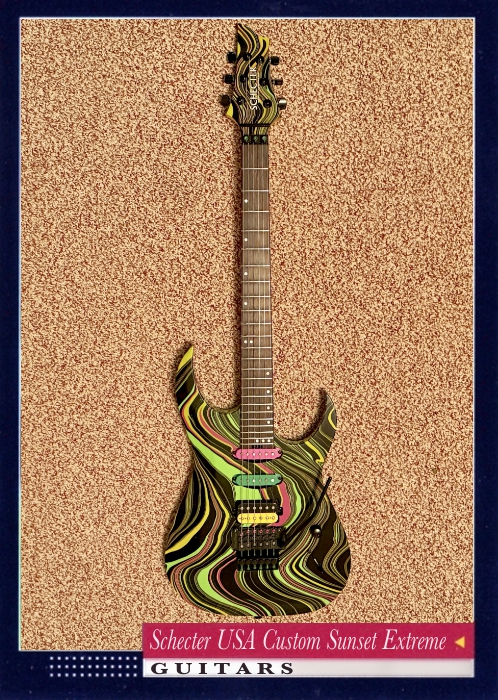 Schecter USA Custom Sunset Extreme