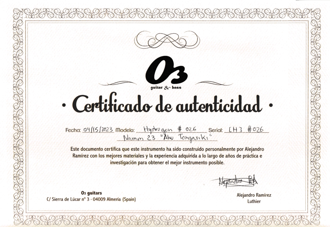 o3 Hydrogen Ahu Tongariki