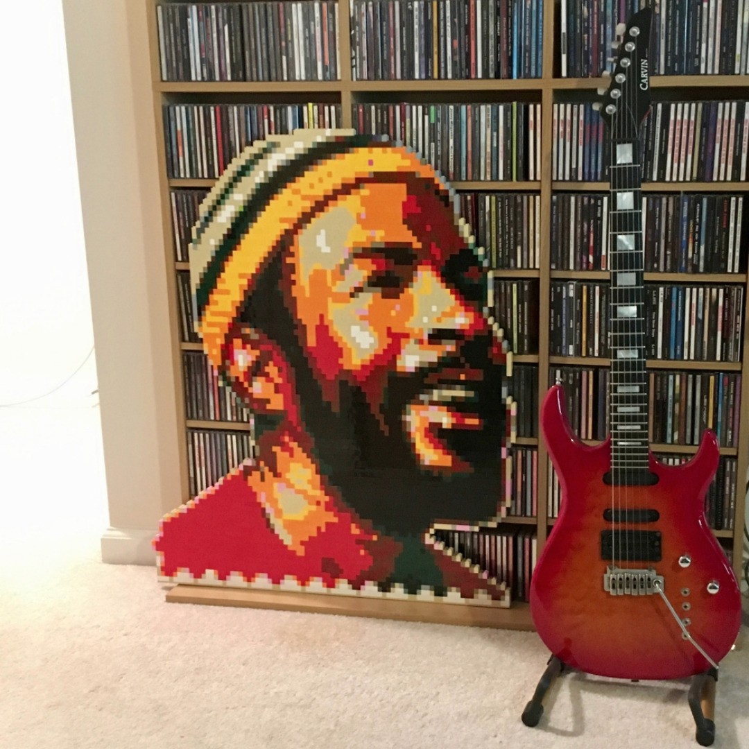 Motown singer Marvin Gaye from 2019 Stamp