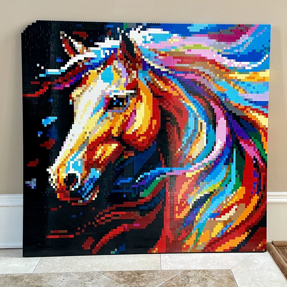 Colorful Horse