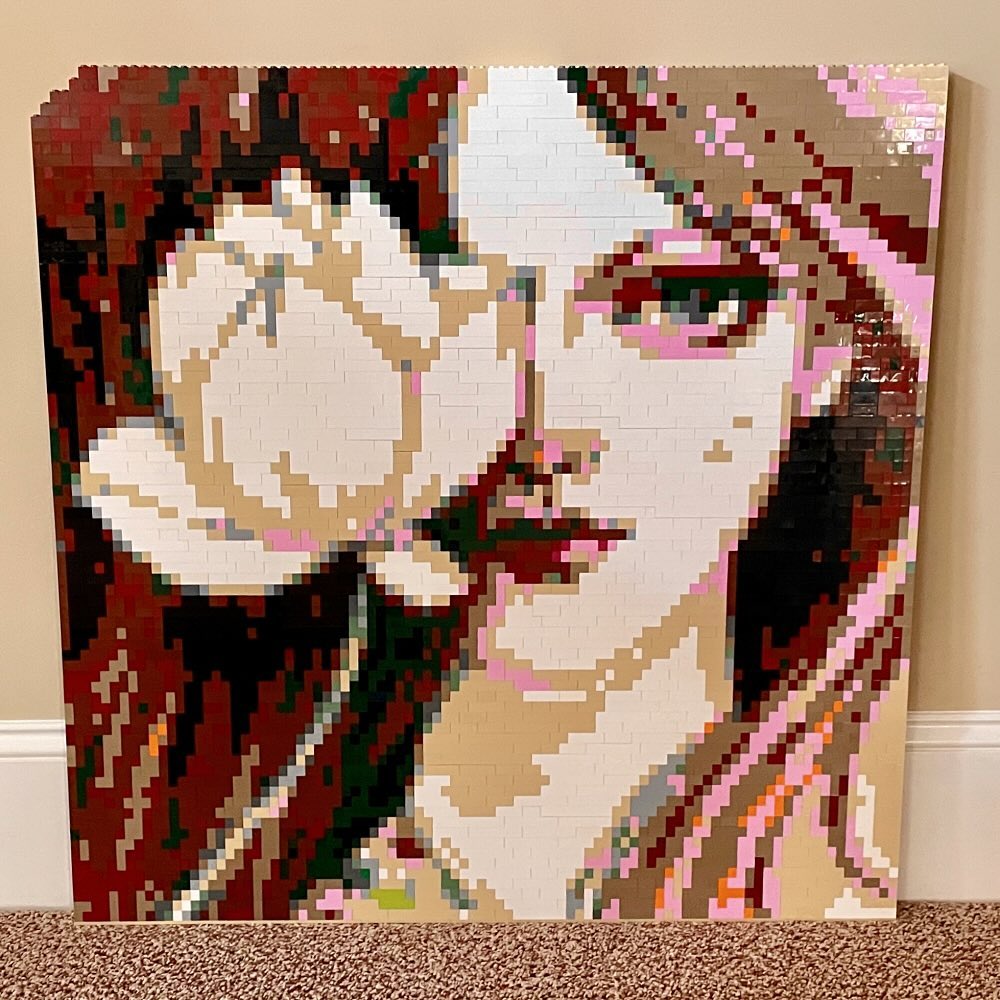 Girl With Flower