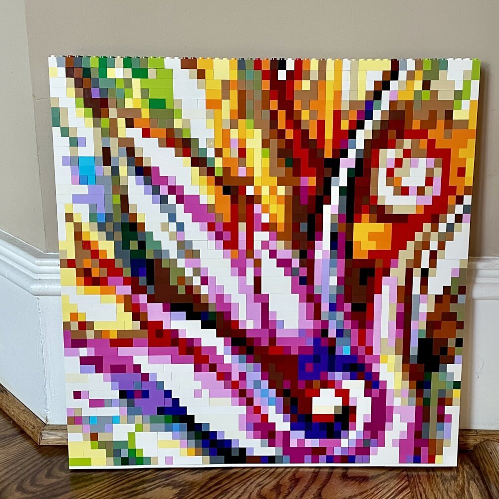17” Series #013: “Abstract Flower”