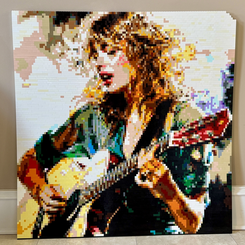 Taylor Playing Guitar