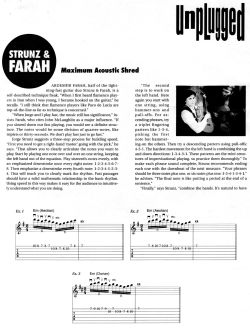 Unplugged: Strunz And Farah: Maximum Acoustic Shred