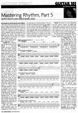 Guitar 101: Mastering Rhythm, Part 5