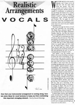 Realistic Arrangements: Vocals