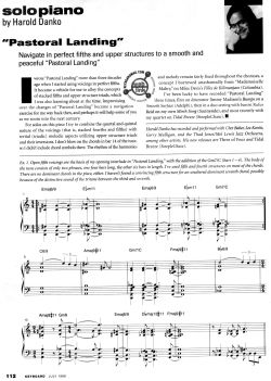 Solo Piano: "Pastoral Landing"