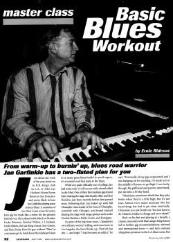 Master Class: Basic Blues Workout