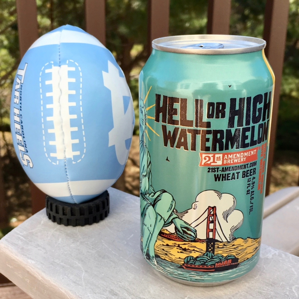 21st Amendment Brewery Hell Or High Watermelon Wheat Beer