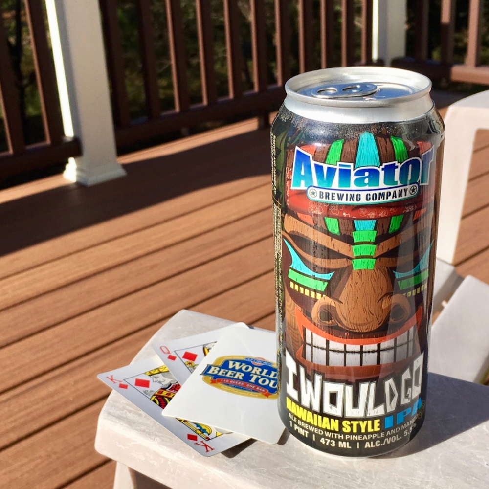 Aviator Brewing I Would Go Hawaiian Style IPA