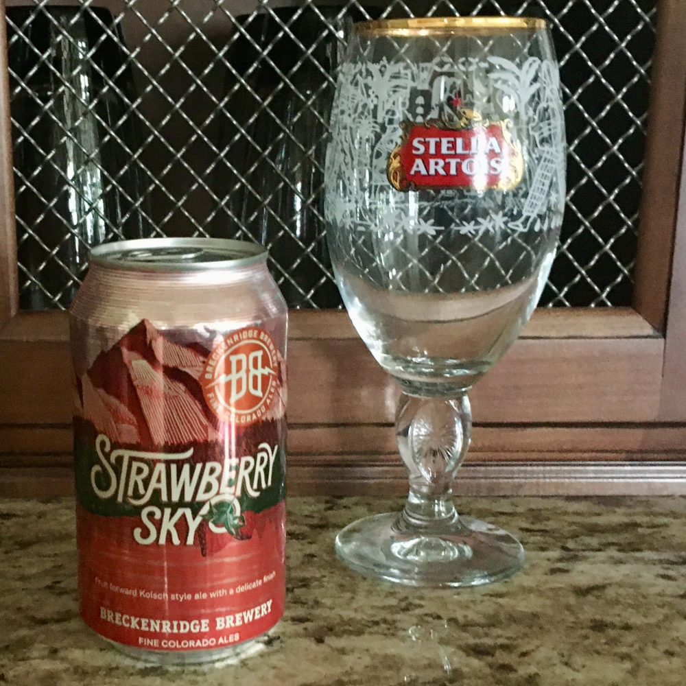 Breckenridge Brewery Strawberry Sky Kolsch Ale