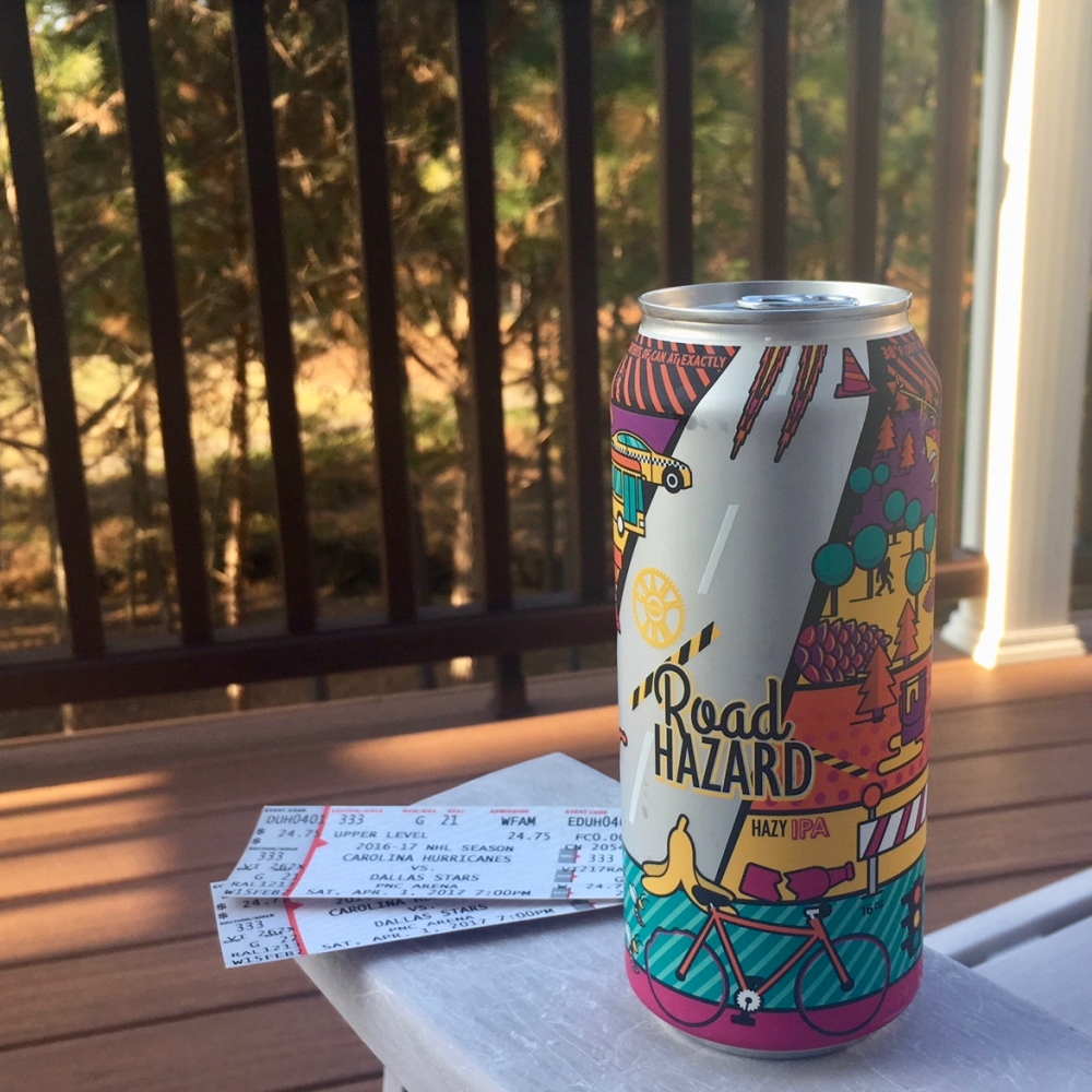 Crank Arm Brewing Road Hazard Hazy IPA