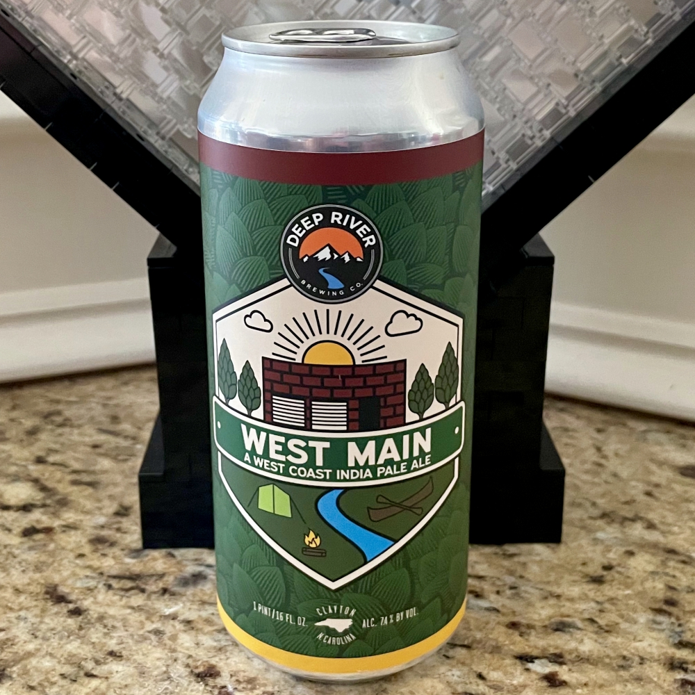 Deep River West Main India Pale Ale (16 oz)