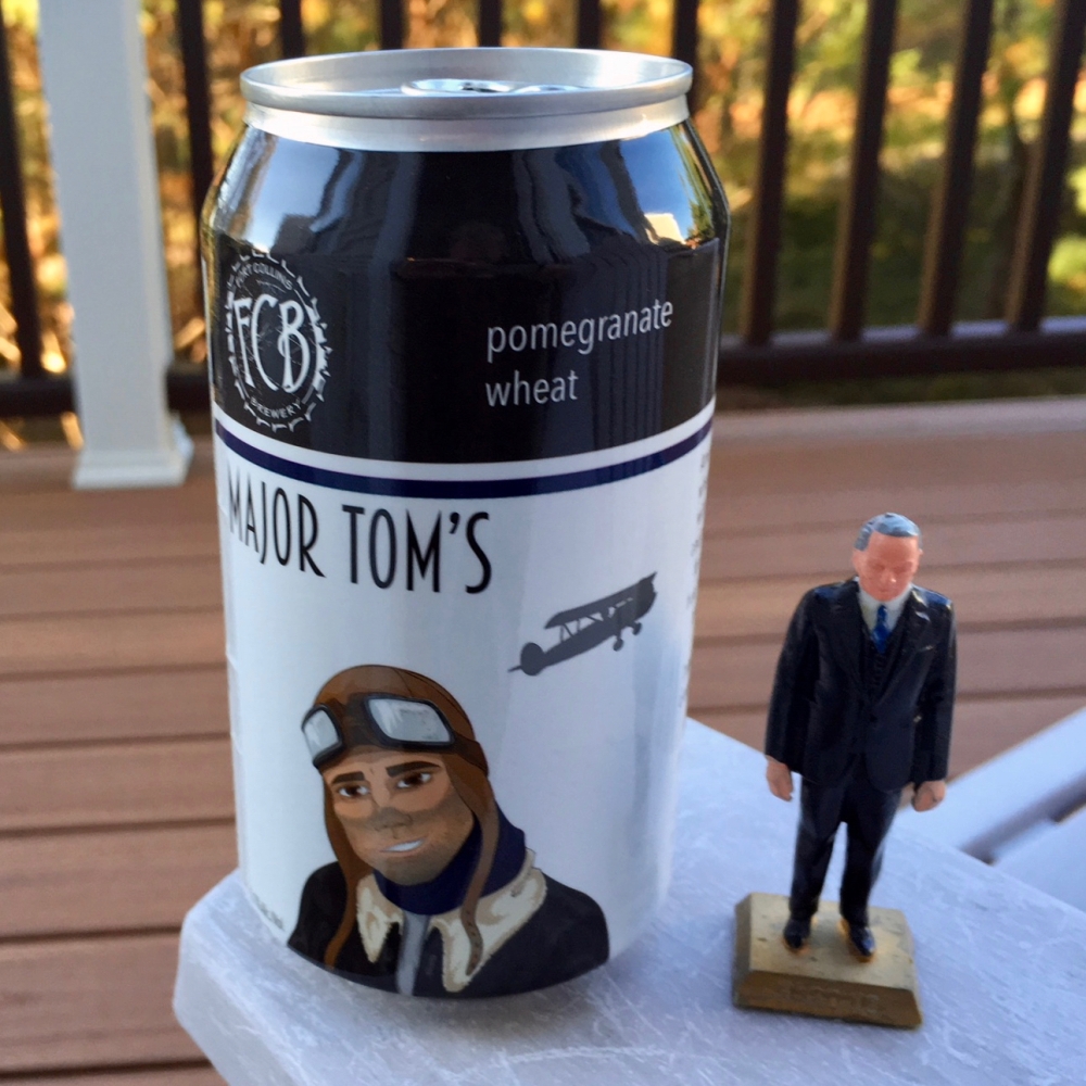 FCB (Fort Collins Brewing) Major Tom's Pomegranate Wheat