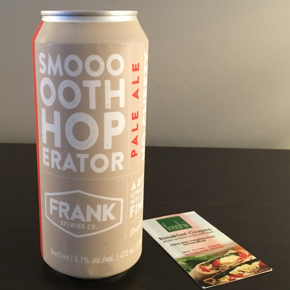 Frank Brewing Smooth Hoperator Pale Ale
