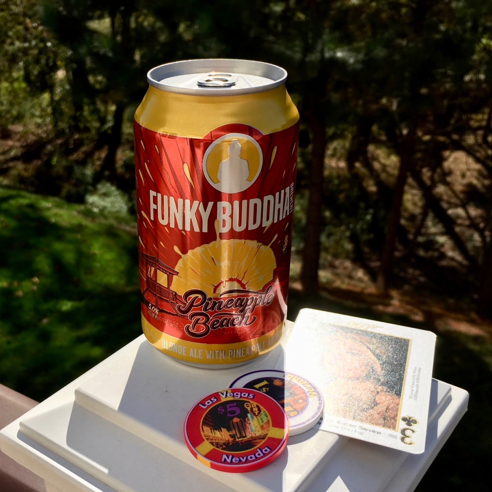 Funky Buddha Brewery Pinapple Beach Blonde Ale
