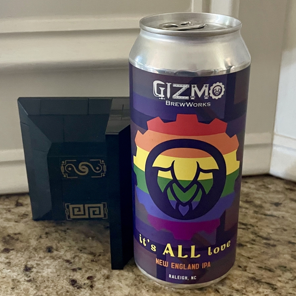 Gizmo Brew Works It's All Love IPA (16 oz)