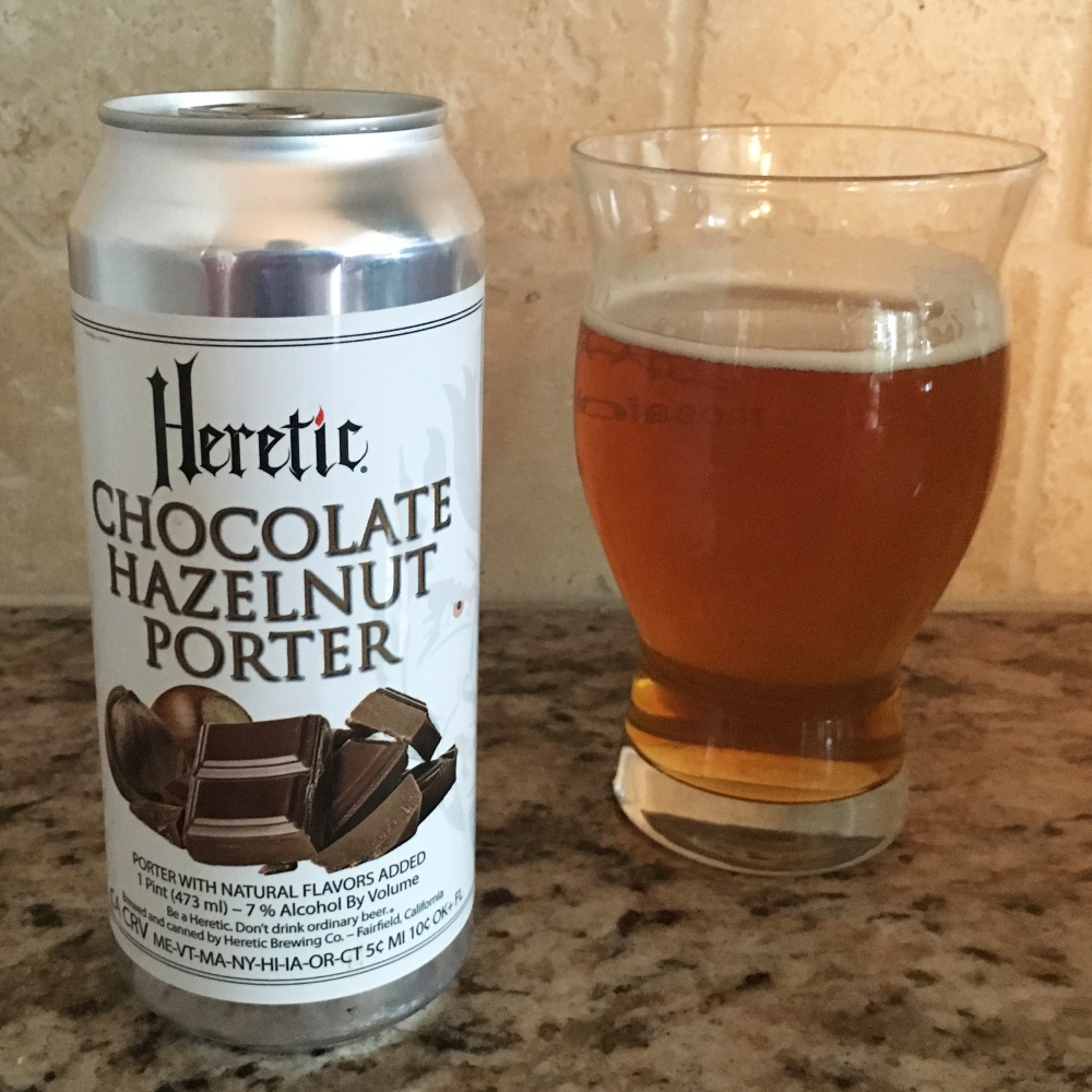Heretic Brewing Chocolate Hazelnut Porter (16 oz)