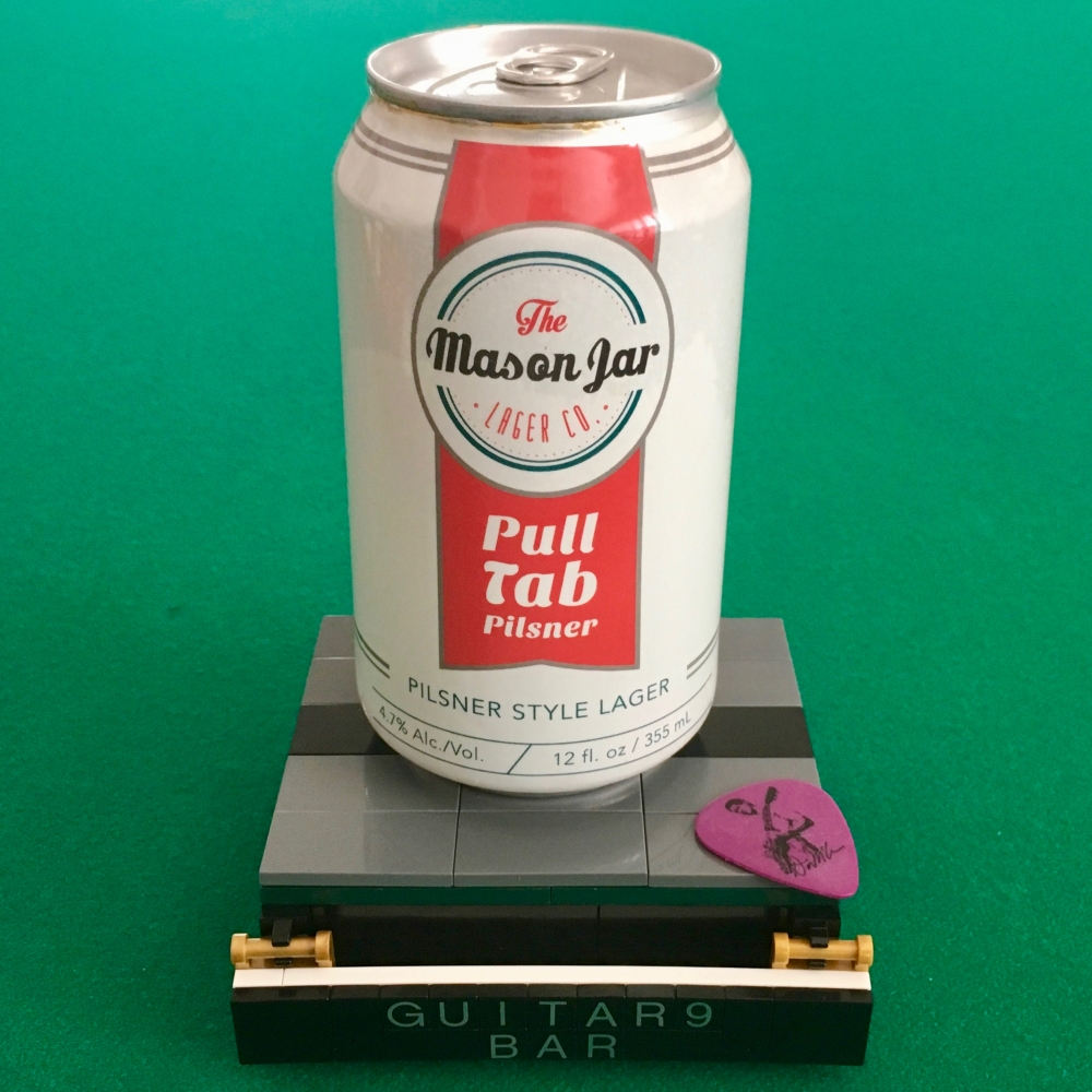 Mason Jar Pull Tab Pilsner Style Lager