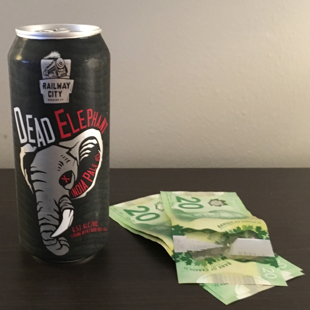 Railway City Brewung Dead Elephant India Pale Ale 