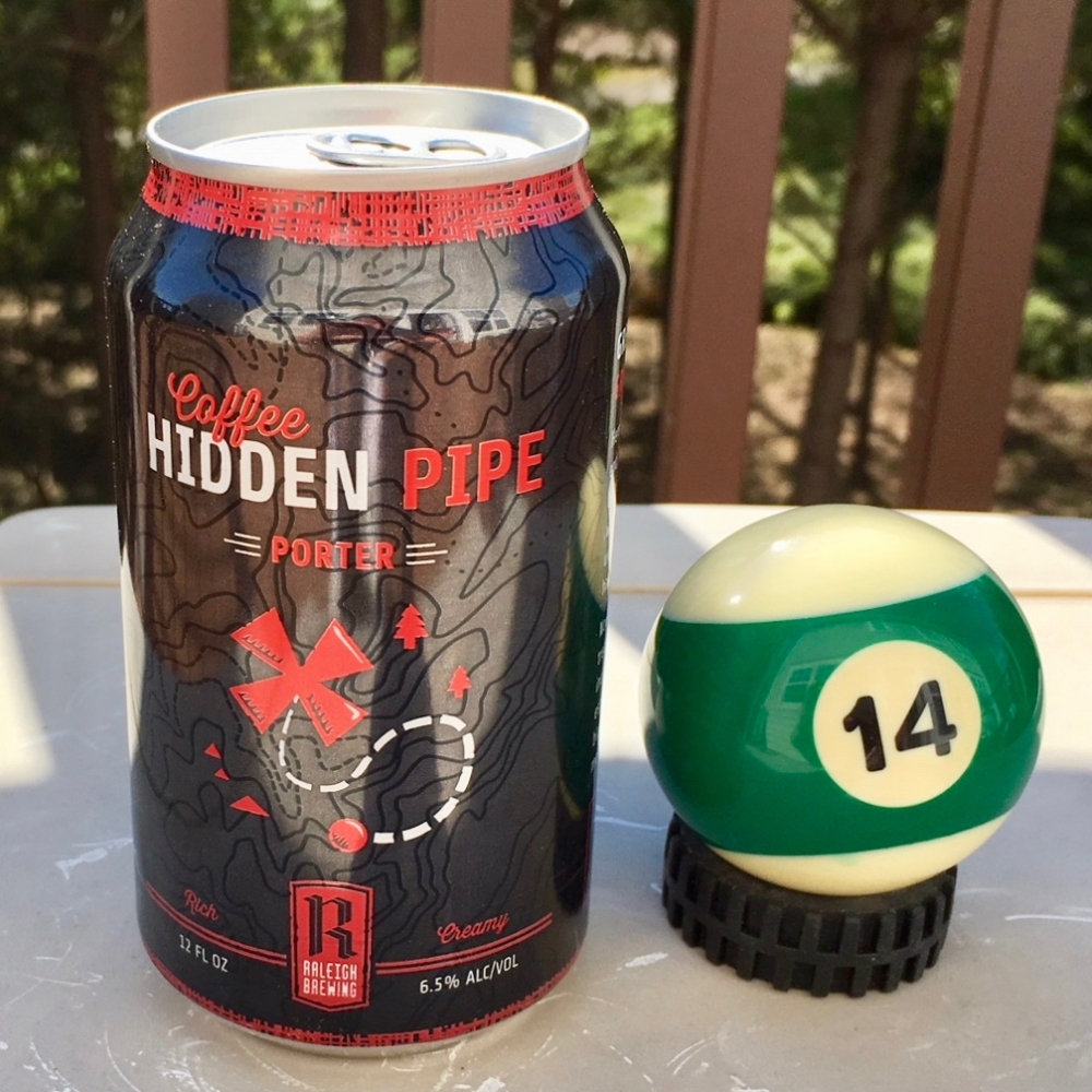 Raleigh Brewing Hidden Pipe Coffee Porter