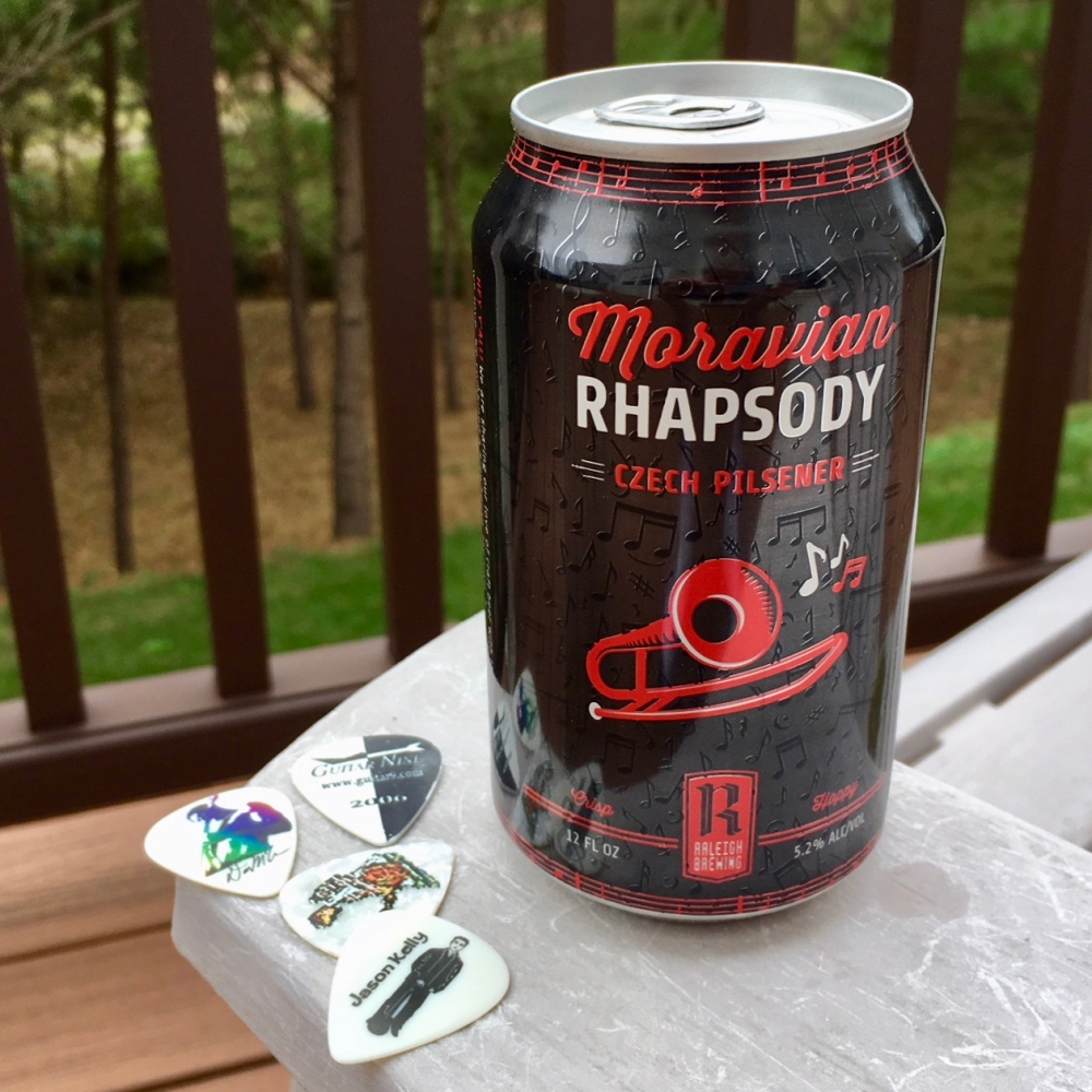 Raleigh Brewing Moravian Rhapsody Czech Pilsner