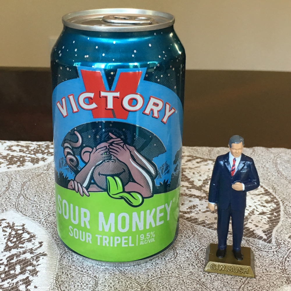 Victory Brewing Sour Monkey Sour Tripel (12 oz) Dan McAvinchey