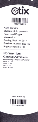 Paperhand Puppet Intervention: Of Wings And Feet