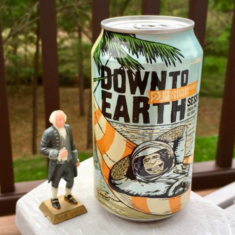 21st Amendment Brewery Down To Earth Session IPA
