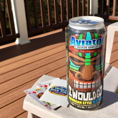Aviator Brewing I Would Go Hawaiian Style IPA
