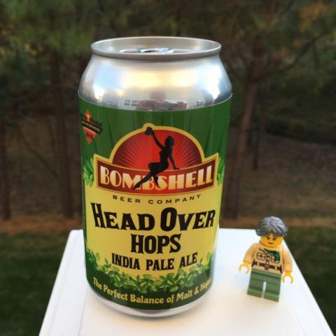 Bombshell Beer Company Head Over Hops India Pale Ale 