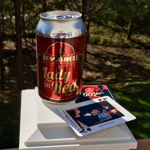 Bombshell Beer Company Lady In Red Amber Ale