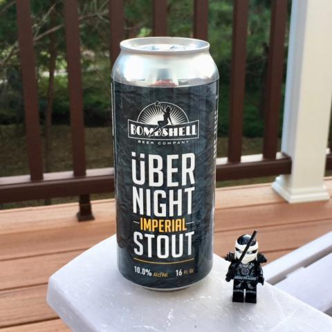 Bombshell Beer Company Uber Night Imperial Stout