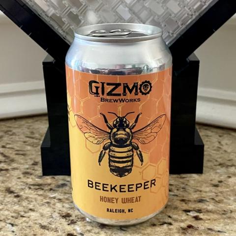 Gizmo Brew Works Beekeeper Honey Wheat Beer (12 oz)