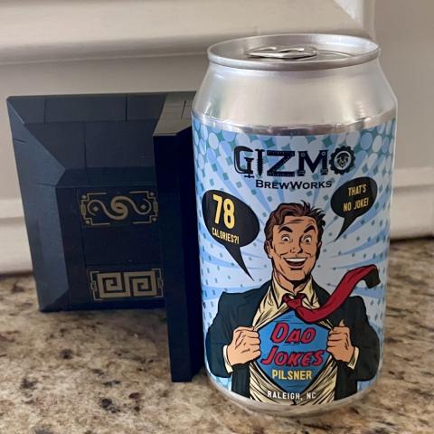 Gizmo Brew Works Dad Jokes Pilsner (12 oz)