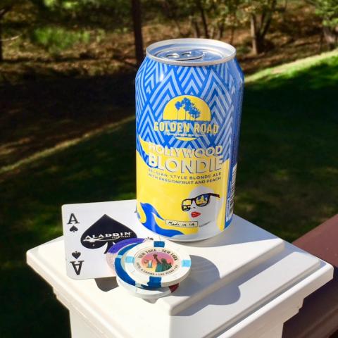 Golden Road Brewing Hollywood Blondie Belgian-Style Blonde Ale
