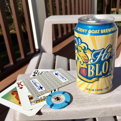 Horny Goat Brewing Horny Blonde Bright Blonde Lager