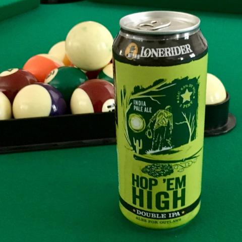 Lonerider "Hop 'Em High" Double IPA