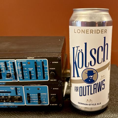 Lonerider Kolsch For Outlaws Ale (16 oz)