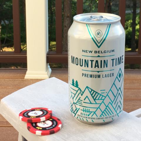 New Belgium Mountain Time Lager (12 oz)