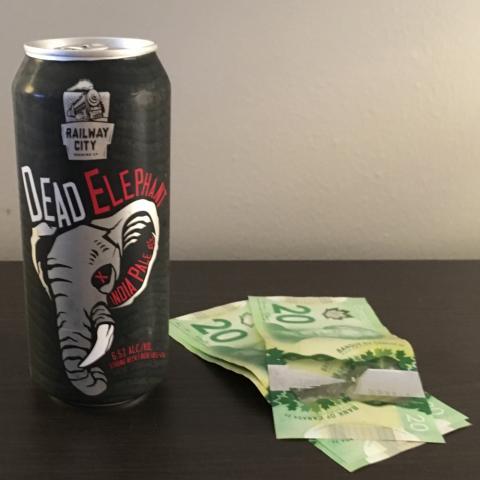 Railway City Brewung Dead Elephant India Pale Ale 