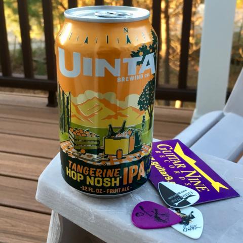 Uinta Brewing Tangerine Hop Nosh IPA