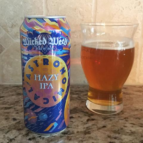 Wicked Weed Brewing Astronomical Hazy IPA (16 oz)
