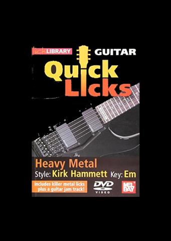 Andy James "Quick Licks: Kirk Hammett: Heavy Metal"