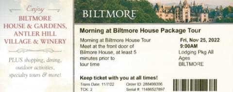 Biltmore: Morning at Biltmore House Tour